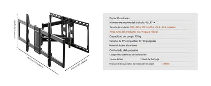 Soporte de Pared Universal para TV"32-70"
