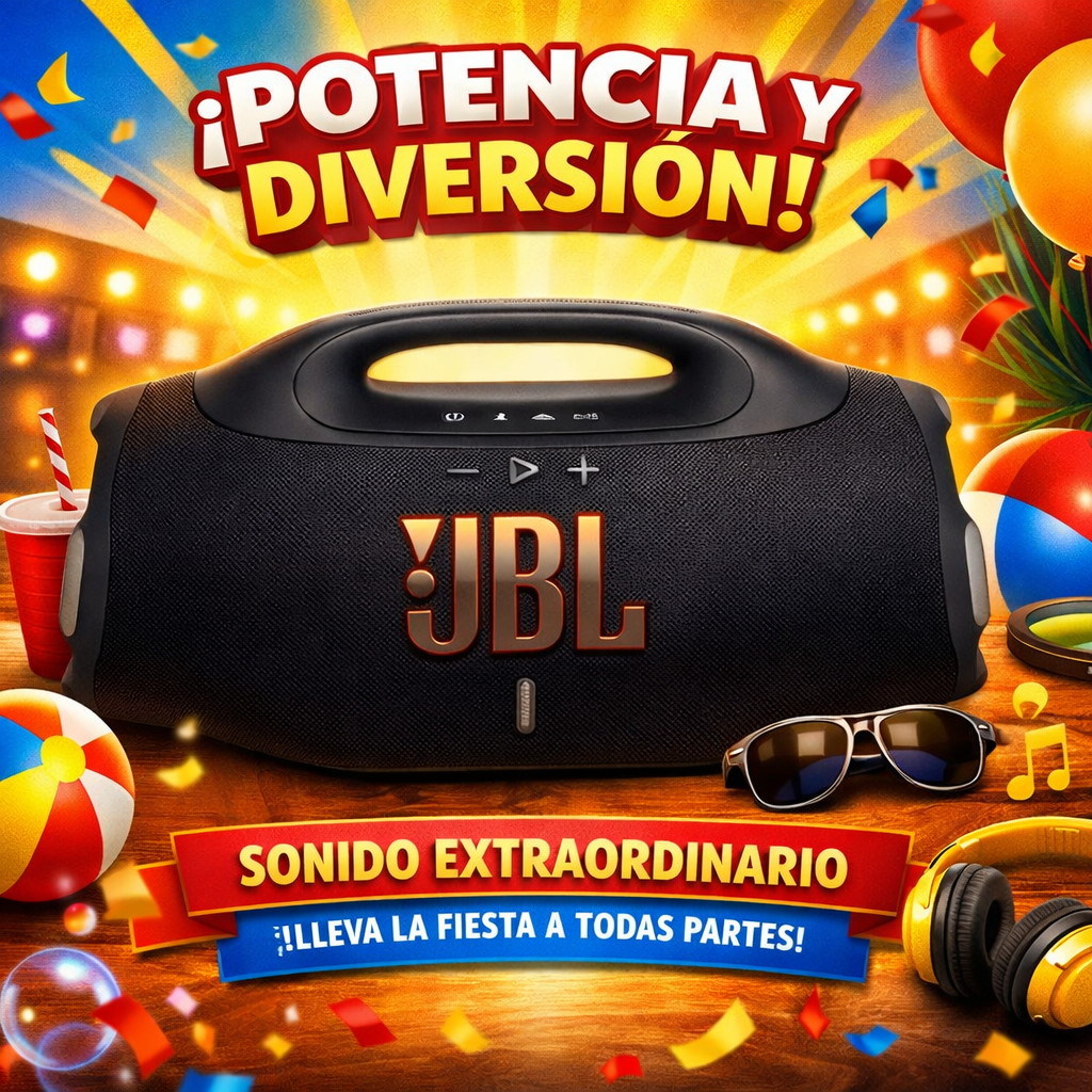 JBL BoomBox Pro Max Con Bluetooth