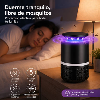 Lámpara Eléctrica LED Atrapa Insectos USB